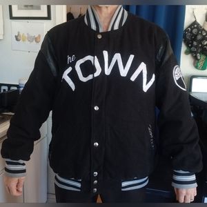 XL The Town Jacket nice thick warm varsity style